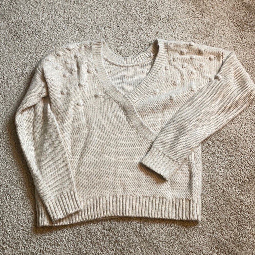 Cream cosy sweater
